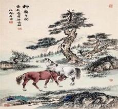 溥佐字画价格和行情